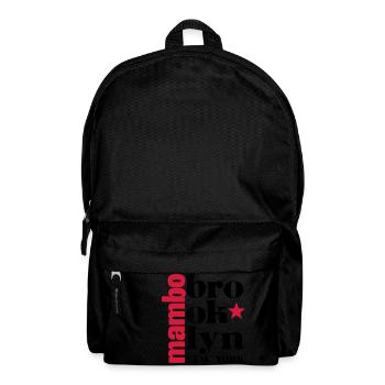Mambo brooklyn NY - Salsa Dance Shirt - Rucksack - Schwarz - Vorne