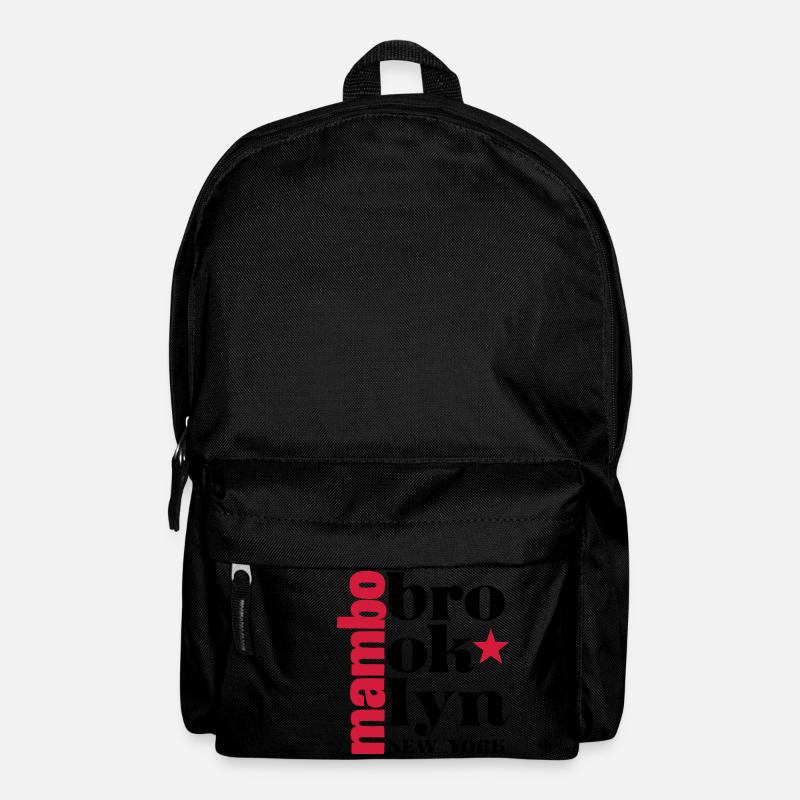 Mambo Brooklyn NY - Salsa Dance Shirt - Backpack - black