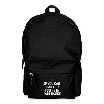Fart Range - Backpack - black - Front