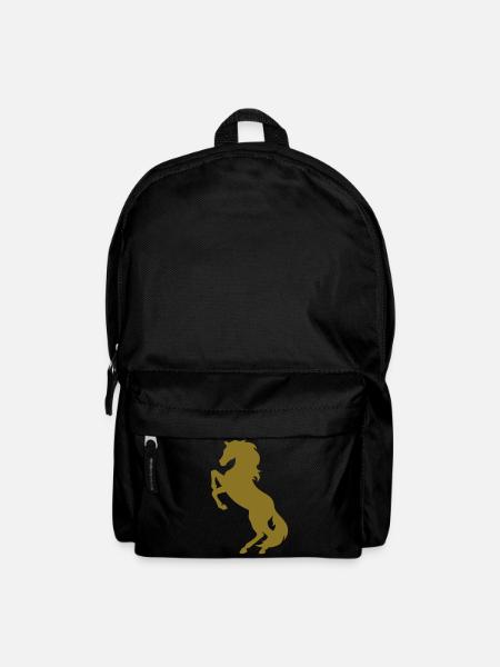 horse - Backpack - black