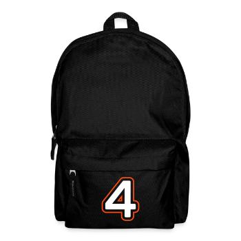 Symbole à 4 chiffres - Sac à dos - noir - Devant