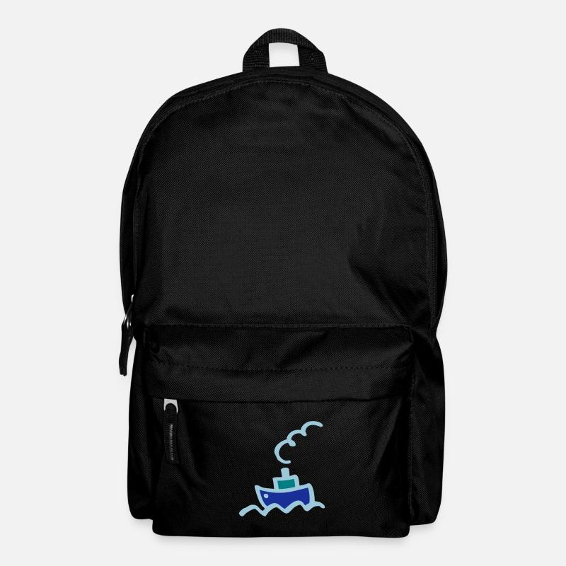 Boot - Rucksack - Schwarz