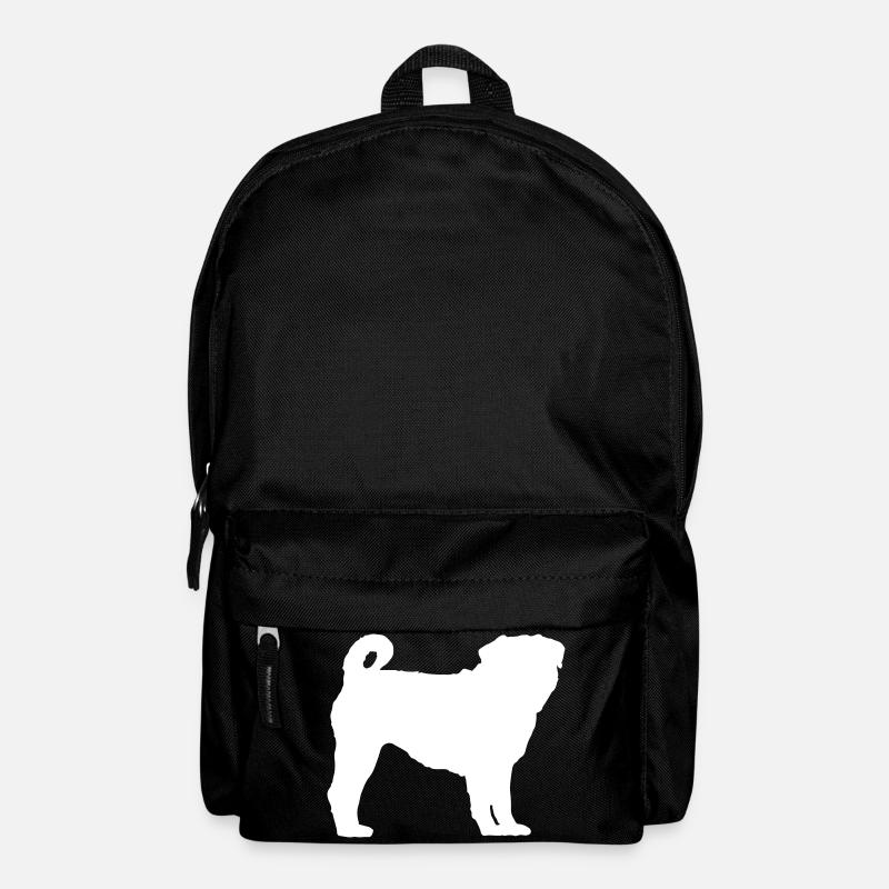 MOPS Silhouette - Rucksack - Schwarz