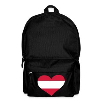 Österreich Herz; Heart Austria - Sac à dos - noir - Devant