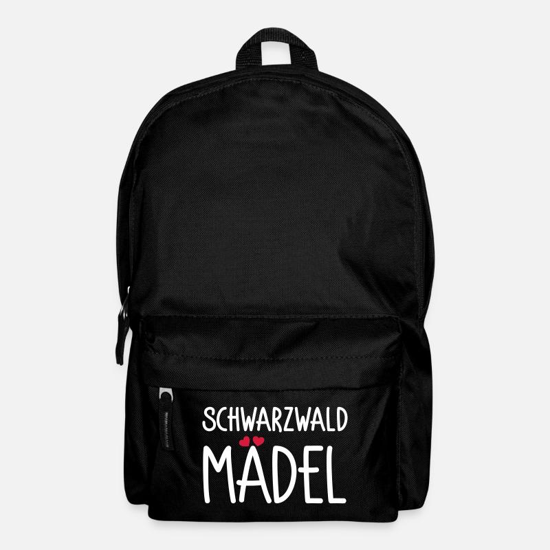 Schwarzwaldmädel - Rucksack - Schwarz