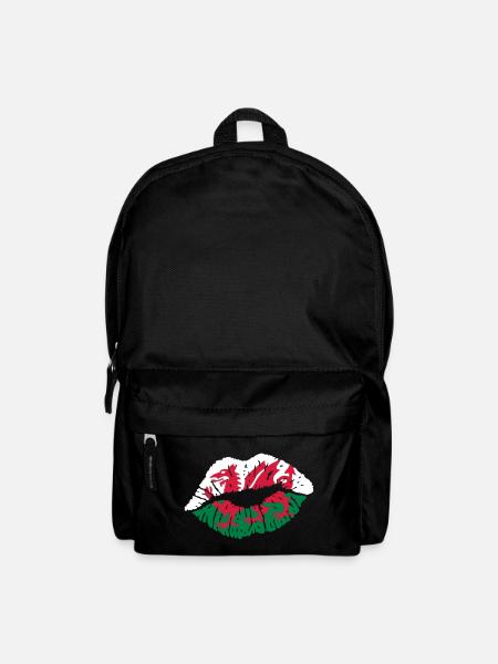 Kussmund (Wales) - Rucksack - Schwarz