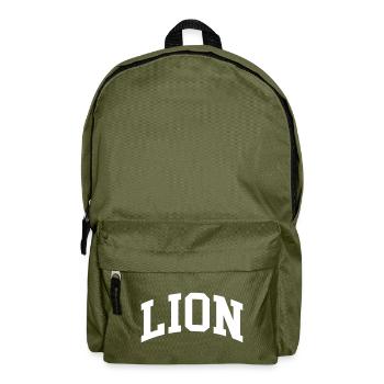 Lion - Rucksack - Olivgrün - Vorne