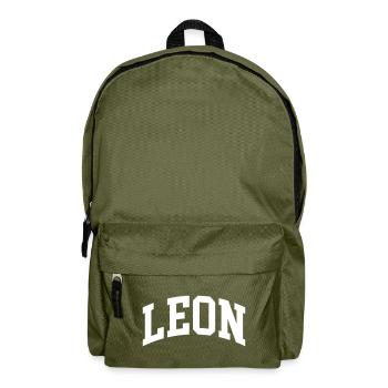 Leon - Rucksack - Olivgrün - Vorne