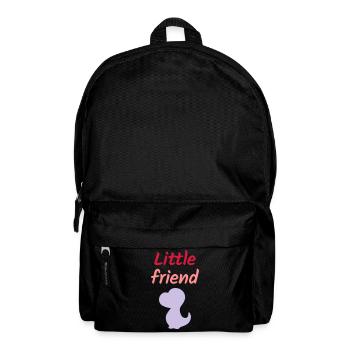 Petit ami (bébé dinosaure) - Sac à dos - noir - Devant