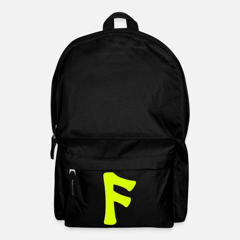 Keltische Symbole - Rune ANSUZ 1 - Rucksack - Schwarz