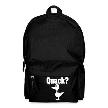 Quack - Backpack - black - Front