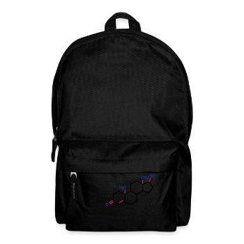 Testosteronformel - Rucksack - Schwarz - Vorne