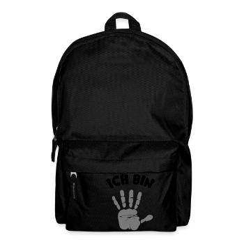 ich bin 5 - Rucksack - Schwarz - Vorne