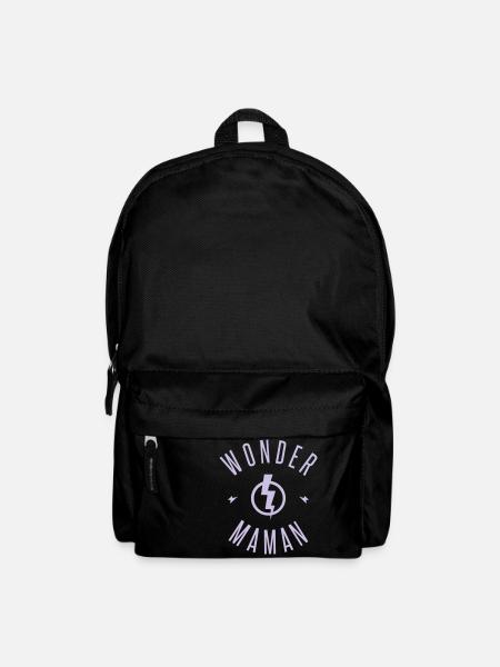 WONDER MAMAN - Sac à dos - noir