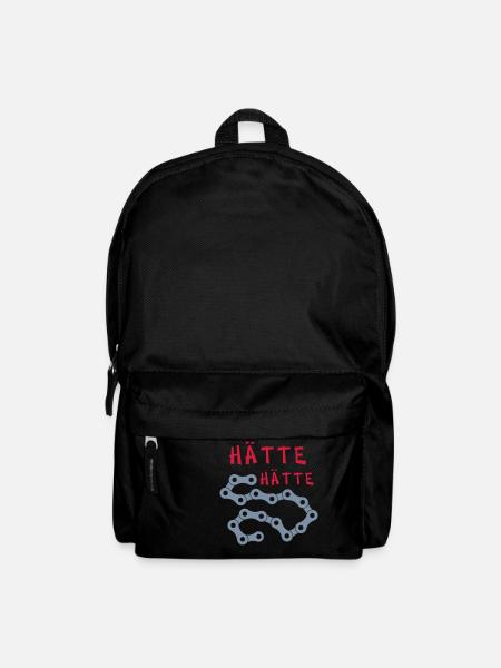 Hätte Hätte Fahrradkette - Rucksack - Schwarz