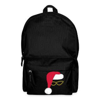 Santa SPECtacular Spectacles design patjila - Backpack - black - Front