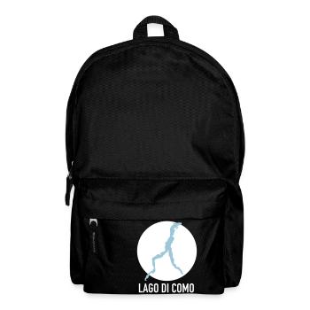 LAGO DI COMO - Lake Como - Backpack - black - Front