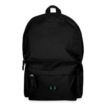 trees forest - Backpack - black - Front