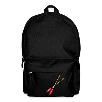 archery arrows by patjila - Backpack - black - Front