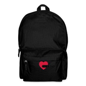 love_mom_and_dad__f2 - Backpack - black - Front