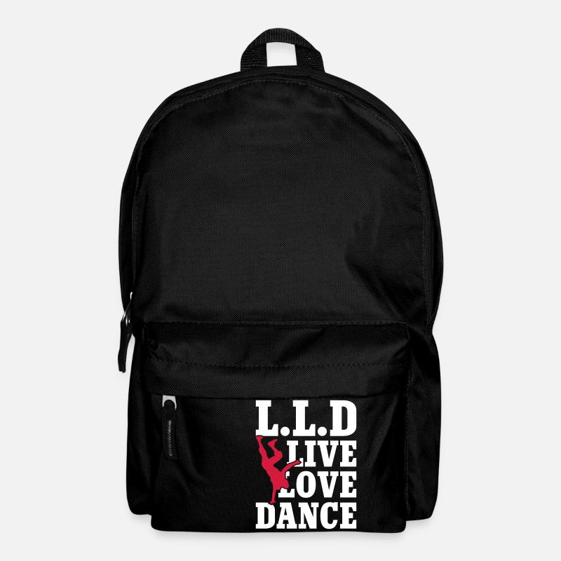 Live Love Dance - Rucksack - Schwarz