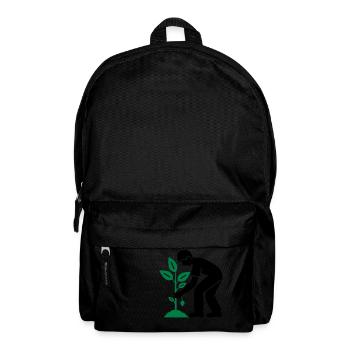 Tree Plants Garden Environment - Backpack - black - Front