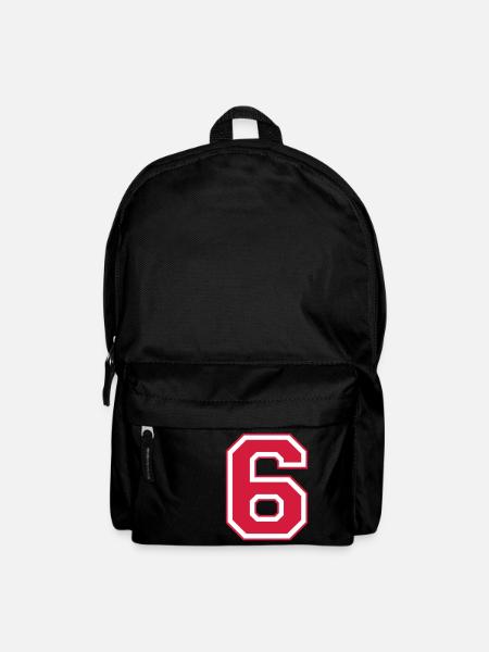 Nummer Sechs - Rucksack - Schwarz