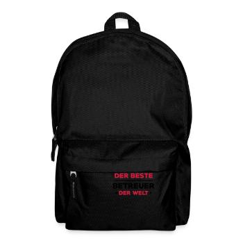 Betreuer Betreuerin Gruppenleiter Kind Gastgeber - Rucksack - Schwarz - Vorne