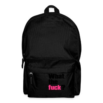 what the fuck? - Sac à dos - noir - Devant