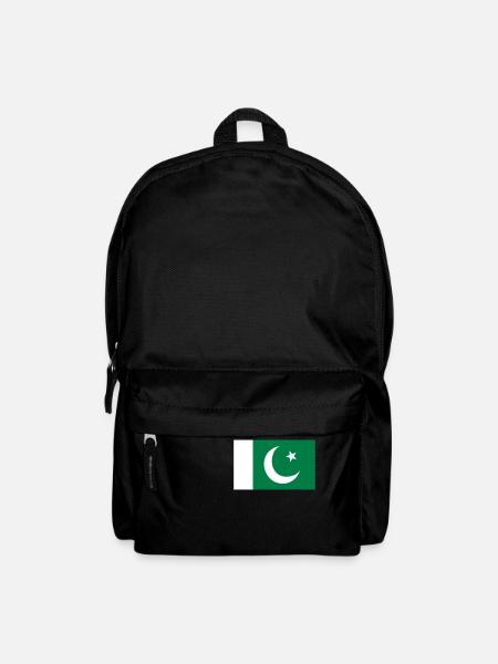Flag of Pakistan - Backpack - black