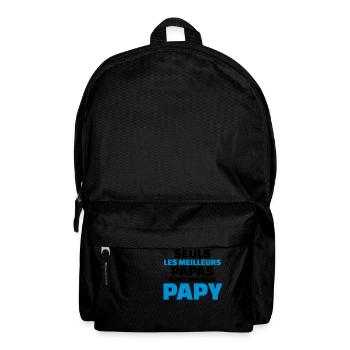 seuls les meilleurs papas sont promus papy - Sac à dos - noir - Devant
