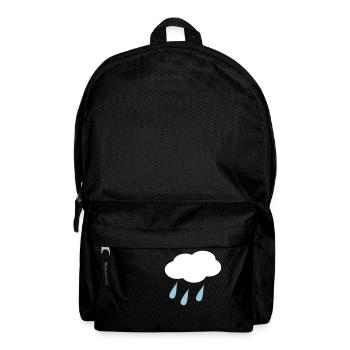 pluie - Sac à dos - noir - Devant