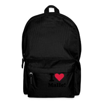 Mallorca - Rucksack - Schwarz - Vorne