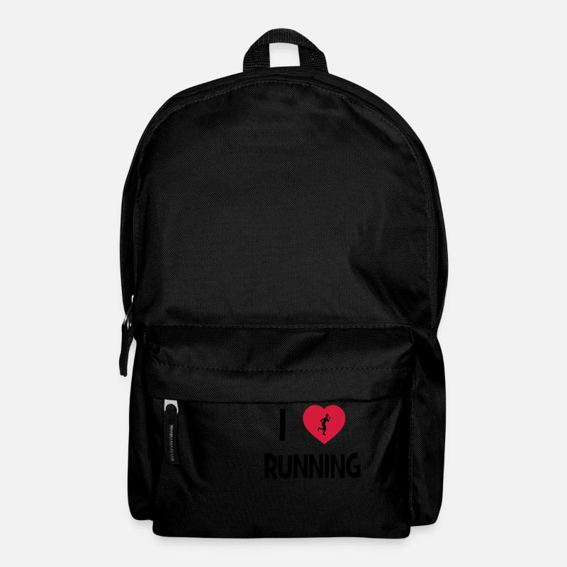 I Love Running - Backpack - black