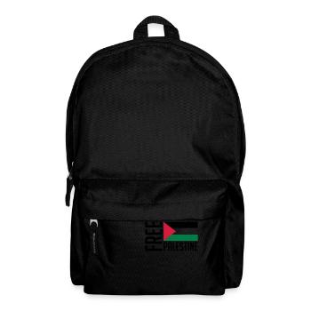 free_palestine_pa3 - Rucksack - Schwarz - Vorne
