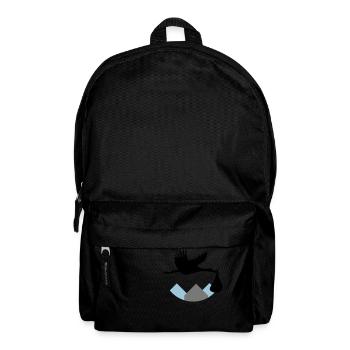 Stork & Baby (Vector) - Rucksack - Schwarz - Vorne