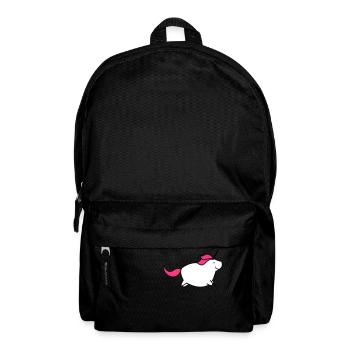 fat_unicorn_02 - Rucksack - Schwarz - Vorne