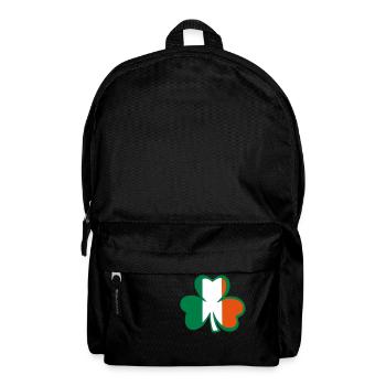 ♥ټ☘Kiss the Irish Shamrock to Get Lucky☘ټ♥ - Backpack - black - Front