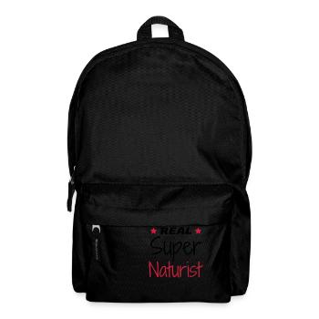 Naturisme / Naturiste / Nudisme / Nudiste - Sac à dos - noir - Devant