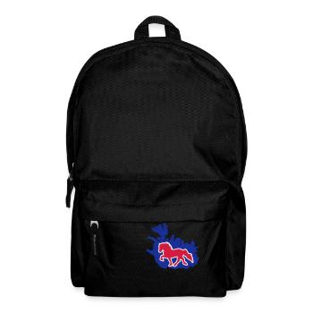 Tölter Iceland Map - Rucksack - Schwarz - Vorne