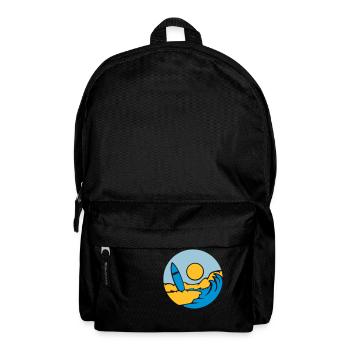 County Beach Surfboard - Backpack - black - Front