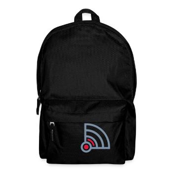 Wifi logo no connection - Backpack - black - Front