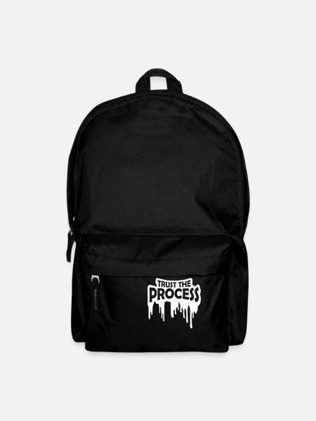 trust the process Zitat - Rucksack - Schwarz