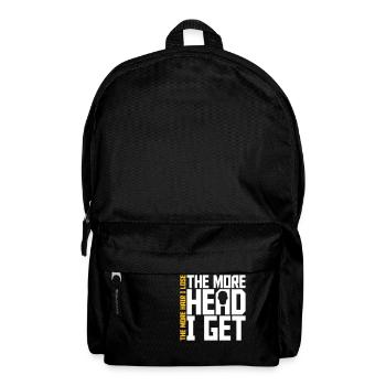 J’ai plus de tête - Sac à dos - noir - Devant