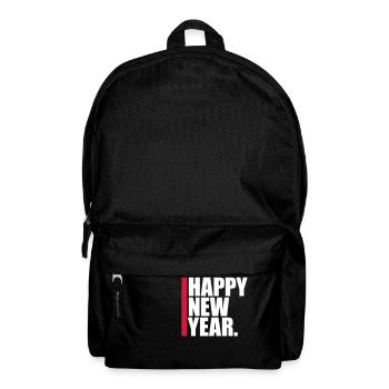 Citation Bonne année - Sac à dos - noir - Devant