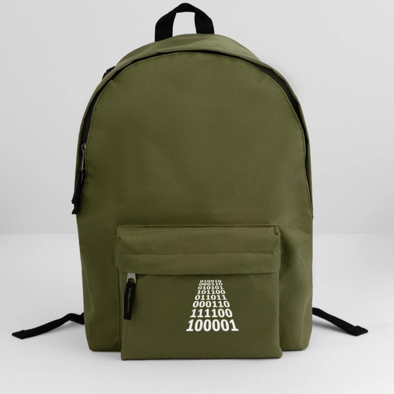 Binär Code Programm Sprache Rucksack