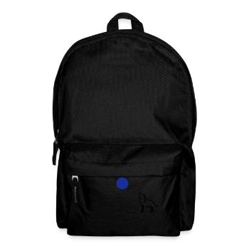 Wolf Full Moon - Backpack - black - Front
