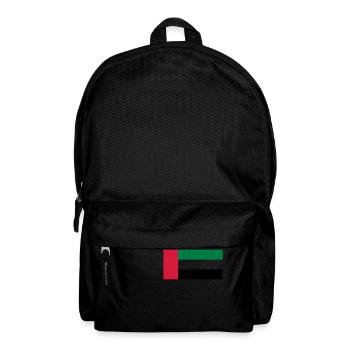 United Arab Emirates Flag (Émirats Arabes Unis) - Sac à dos - noir - Devant