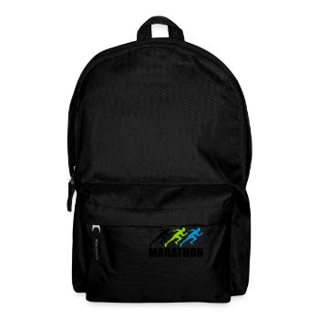 marathon - Backpack - black - Front