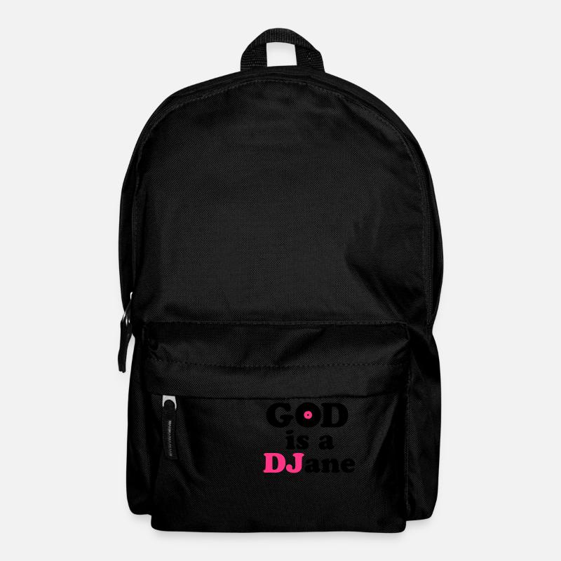 God is a DJane - Rucksack - Schwarz
